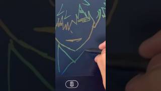 Drawing an electronic memo for Bakugou  bnha drawing [upl. by Mort]