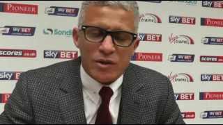 More Portsmouth match reaction from Keith Curle [upl. by Africah]