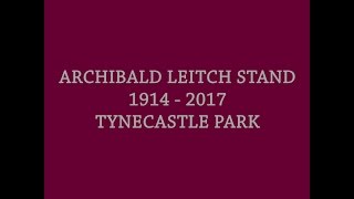 Archibald Leitch Stand Tynecastle Park [upl. by Tronna31]