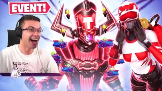 Nick Eh 30 reacts to GALACTUS EVENT in Fortnite [upl. by Valley613]