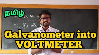 GalvanometerVoltmeterPhysics 12TamilMurugaMP [upl. by Yann]