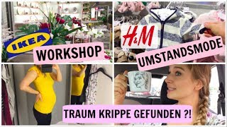 SHOPPEN bei HampM l IKEA WORKSHOP l KRIPPEN BESUCH l HelloCathi [upl. by Rask]