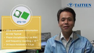 Holdover Performance of Taitiens UltraLow Power Consumption Disciplined Crystal Oscillator DTQ101 [upl. by Elbam]