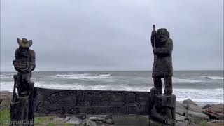 Typhoon Merbok Remnants Impacts Nome Alaska  9162022 [upl. by Massingill276]