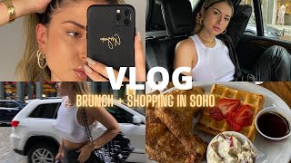 NYC vlog ♡ brunch in New York City apartment updates shopping in SoHo working out  more [upl. by Paten]