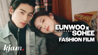 Cha Eun Woo and Han So Hee Fashion Film Giordano [upl. by Kolosick]