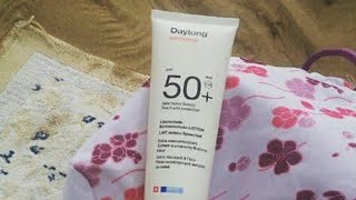 REVIEW 3 Daylong extreme SPF 50 Lotionواقي الشمس كيدوم مدة اطول ؟؟ [upl. by Gow]