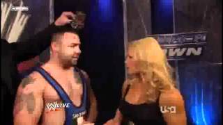 santino marella and vladimir kozlov funny moment [upl. by Pickford588]