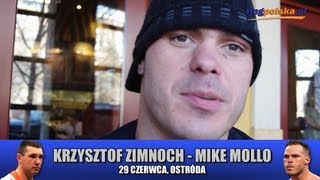 Mike Mollo o walce z Krzysztofem Zimnochem i rewanżu z Arturem Szpilką [upl. by Assyli970]