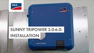 Sunny Tripower 3060 installation [upl. by Tallbott]