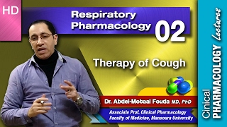 Respiratory Pharmacology Ar 02 Therapy of cough [upl. by Anelad69]