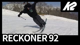 【2324：RECKONER 92】ライダーインプレッションby川合太陽 k2skis hakuba47 hakuba freeskiing snowpark japow [upl. by Adas]