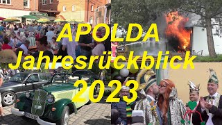 APOLDA  Jahresrückblick 2023 [upl. by Ardnaek979]