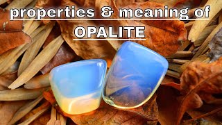 Opalite Meaning Benefits and Spiritual Properties [upl. by Dimond]