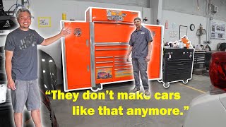 Rare Look Into An Autobody Techs Toolbox After 30 Years  Matco 2 Bay Toolbox Tour [upl. by Nalod]