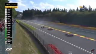 BREAKING Anthoine Hubert killed in horrendous F2 crash [upl. by Secnarf740]