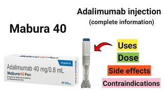 Mabura 40 pen uses how to use dose side effects [upl. by Boorman]