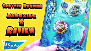 SPRYZEN REQUIEM S3 Unboxing  Review  GIVEAWAY  Test Battle  BEYBLADE BURST Hasbro SwitchStrike [upl. by Kitchen378]