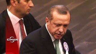 Feyzioğluna kızan Başbakan Erdoğan salonu terk etti farklı açı [upl. by Gipsy]