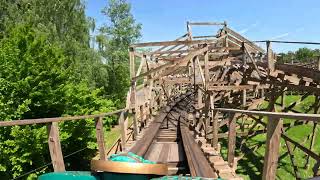 Tonnerre 2 Zeus 5K POV Parc Asterix [upl. by Lennahc987]