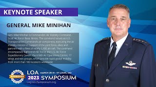 LOA2023  Keynote  Gen Michael Minihan [upl. by Barvick679]