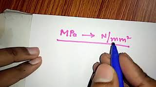 How to convert Mpa to Nmmsquare [upl. by Adiana]