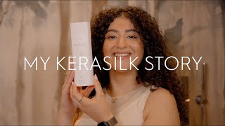 Taming Desiree’s Natural Curly Hair  Part 1  My KERASILK Story  KERASILK [upl. by Okomom7]