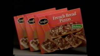 Stouffers French Bread Pizzas Commercial 1994 [upl. by Adabel]