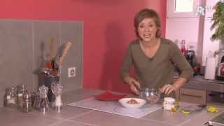 Recette de cuisine  Tartare aux 2 saumons et lamelles de pommes [upl. by Behre906]