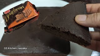 3 Ingredients Cake Recipe Eggless Chocolate cake recipes GS Kitchen Jaayaka Bourbon Biscuit Cake [upl. by Anoyk]