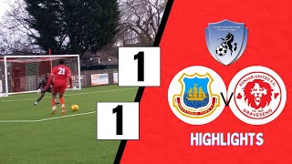 Whitstable Town 11 Punjab United  SCEFL Premier  27012024 [upl. by Hsaka]