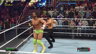 WWE 2K23 Gameplay  Randy Savage Vs ManSoor [upl. by Erminie]