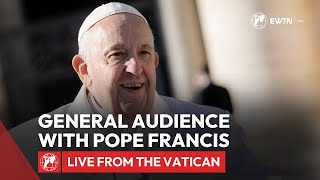 LIVE from the Vatican  General Audience with Pope Francis  December 6th 2023 [upl. by Anazus]