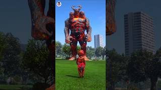 GTA5 LAVA TITAN PICKS UP SCHOOL AND HANGS IT ON TREE 😭gta5 shorts trending fypシ fypシ゚ [upl. by Giannini]