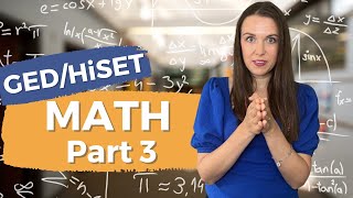 GEDHiSET Math Practice Part 3 [upl. by Aihsened]