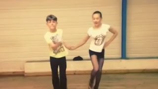 Maxence et Laura  Entrainement Jive Pharrell Williams Happy [upl. by Auria168]