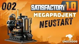 BIOMASSE AUTOMATION  Der EPISCHE Neustart in Satisfactory 10 002 Deutsch Automation amp Lets Play [upl. by Coridon]