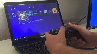 Play your PlayStation 45 on Laptop  بلاي ستيشن 54 على شاشة الكمبيوتر [upl. by Eimmis]