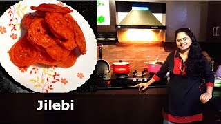 Jilebi  kerala bakery style jilebi Full HD Recipe No 84 English subtitles [upl. by Lerret95]