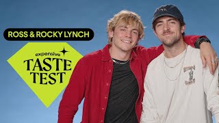 Ross amp Rocky Lynch Preferred This Cheap 23 Tequila  Expensive Taste Test  Cosmopolitan [upl. by Lundberg375]