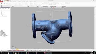 Geomagic Design X  model position and 3d model valve [upl. by Pol860]