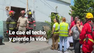 LE CAYÓ EL TECHO ENCIMA  Hombre de 44 años pierde la vida en su propio hogar en Guadalajara [upl. by Maddeu99]