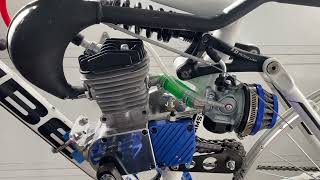 80cc Full Suspension Bicycle Build [upl. by Bolt872]