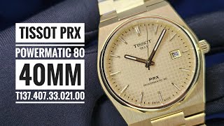 Tissot PRX Powermatic 80 40mm T1374073302100 [upl. by Ringo]