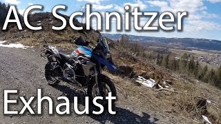 2017 R1200GS Rallye with AC Schnitzer Remus Exhaust [upl. by Ahsii]