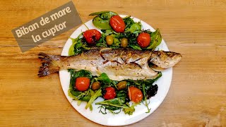 Biban de mare la cuptor  Oven backed sea bass [upl. by Ralleigh]