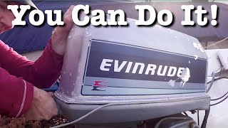 Winterize a 2 stroke outboard boat How to do it  step by step [upl. by Liss]