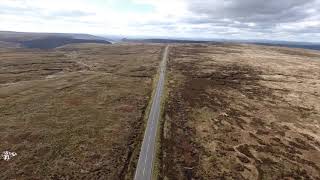 Drone footage over Marsden moor Huddersfield West Yorkshire [upl. by Theadora285]