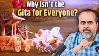 Why isnt the Gita for everyone  Acharya Prashant 2024 [upl. by Acinoryt283]