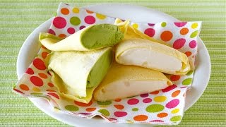 Ice Crêpe アイスクレープ  OCHIKERON  CREATE EAT HAPPY [upl. by Rma]